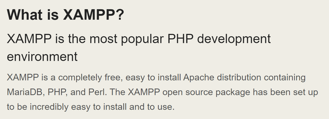 XAMPP